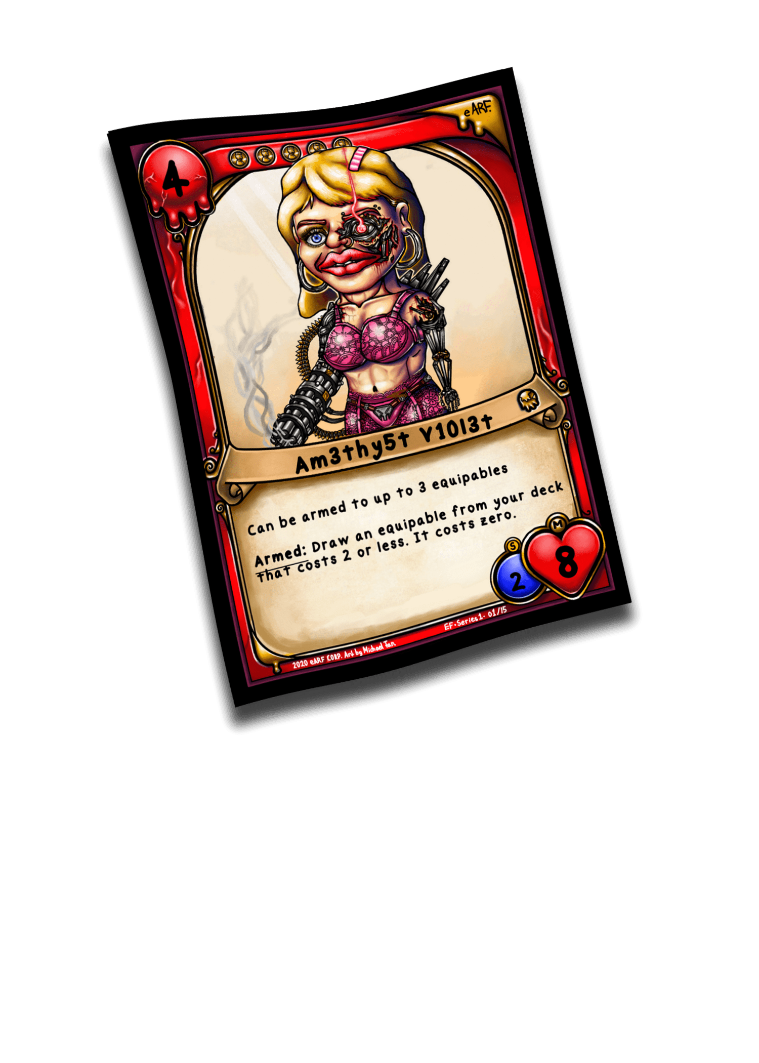 Deformed card